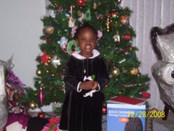 Eliana and Christmas Tree