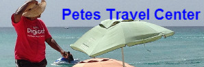 Book Cruise at Petes Travel Center Logo