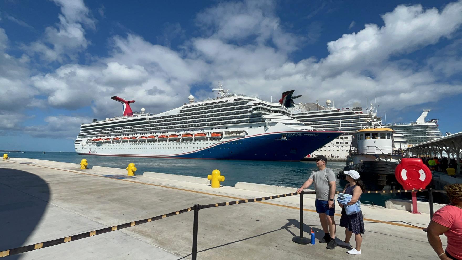 Ships in Nassau Cruise Port
