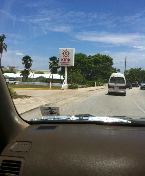 View of Taxi or Coach in Grand Cayman